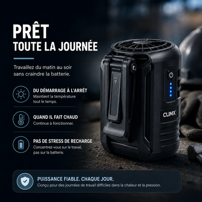 BodyCool Pro™ – Pour les journées de travail où la chaleur vous épuise